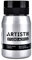 ARTISTIK Silver Acrylic Paint 500ml | Premium High-Pigmented with Full Smooth Coverage | Long-Lasting & Versatile | Professional Acrylic Paint for Artists (Silver)