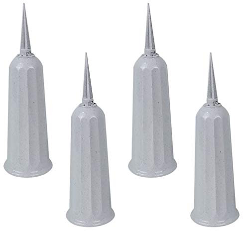 VORCOOL Grabvase mit Erdspießen, 4 Stück