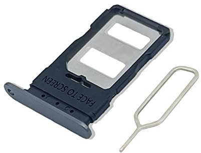 Eonpam Vassoio Carta SIM per (Xiaomi Mi 10T/10T PRO) qualità Originale Porta Scheda SIM Ricambio Slot Scheda Memoria SD con Pin della Scheda SIM(Argento)