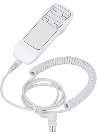 Fafeicy Power Recliner Hand Control 4 Pulsanti 8 Pin Spina Rotonda Telecomando Telecomando per Poltrona Elevabile Power Recliner