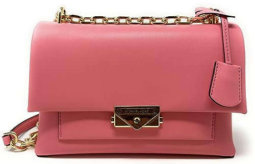 Michael Kors Cece Medium Umhängetasche aus Kunstleder, Rosa (Tea Rose)