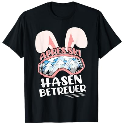 Apres-Ski Hasen Betreuer Skihaserl Skihase Ski Party T-Shirt