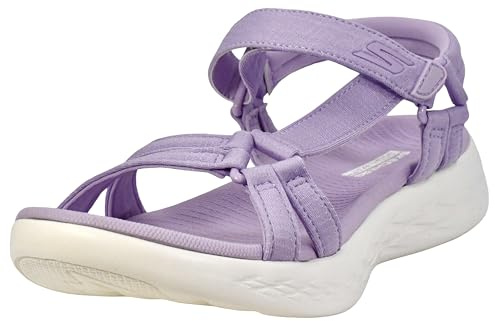 Skechers On-the-GO – 600 Brilliancy Women’s Sport Sandals, Lavender, 7 UK