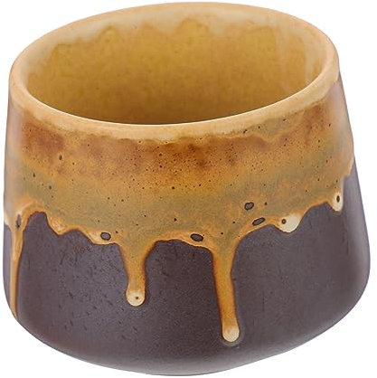 LIFKOME Taza De Café De Cerámica Pajitas Pequeñas Tazas De Agua Cerámico Tazas De Ceramica Vasos De Agua Nspresso Café Exprés Taza De Capuchino Tazas De Té Asiático Taza De Agua Mini