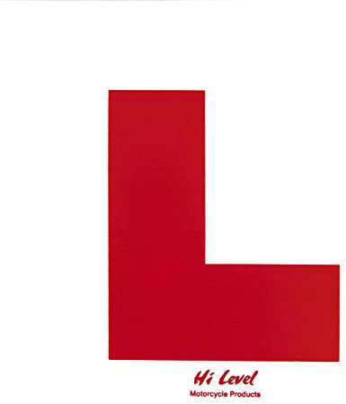 Hi Level Stick-On L Plates - Pack of 20 - Durable, Easy-to-Apply Learner Plates for Motorcycles, Scooters & Cars