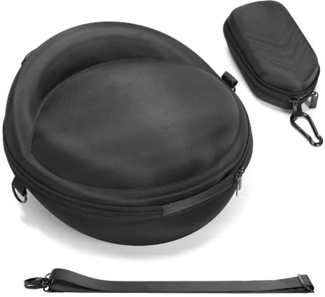 KOBONA Étui de Transport Rigide en EVA, Sac de Voyage Portable, Coque Rigide Protection Sac de Transport compact avec bandoulière pour enceintes Harman Kardon Onyx Studio 8 BT