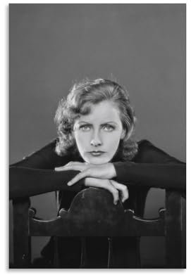 PURRCOCO Attraktive amerikanische Schauspielerin Greta Garbo, Poster, Bilddruck, Wandkunst, Poster, Gemälde, Leinwand, Poster, Kunstwerke, Raumästhetik, 20 x 30 cm