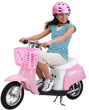 KITANDOVE Kunststoff Rollerkorb Kinderfahrradkorb Aufbewahrungskorb Vorderkorb Fahrradkorb