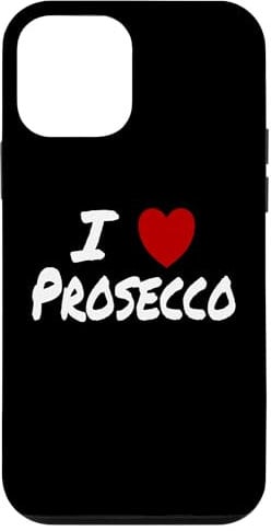 iPhone 12 mini I Heart (Love) Prosecco Italian White Wine Celebration Case