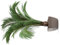 Cabilock Stickers Muraux Plantes En Pot Autocollant Pour Couloir Peintures Murales D'art De Feuilles Vertes Stickers Muraux Diy Ornements De Papier Peint Autocollant Bricolage Paysage Pvc