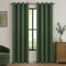 MRTREES Lot de 2 Rideau Occultant Thermiques Vert Olive 140x240 CM, Rideaux Thermiques Isolants Anti Froid et Chaleur pour Salon Chambre Porte Intérieurs, Rideaux Opaque Doux à Oeillets