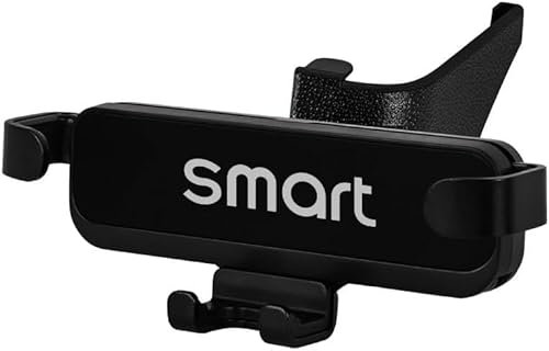 dzggs Auto Supporti Porta Cellulare, per Smart 451 Fortwo 360° Rotazione Supporto Auto Smartphone ABS Regolabile Presa Aria Supporto Telefono, Accessori Auto,A
