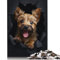 Norwich Terrier Jigsaw Puzzles Puzzle for Adults Kids. 1500 Piece Impossible Challenge Toy Educational Games Home Decoration for Adults& Kids Age 14 Years Up 1500pcs (85x57cm)
