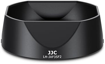 Paraluce a baionetta quadrato JJC per obiettivi Fujifilm Fujinon XF23mm f/2 R WR, XF35mm f/2 R WR, XC35mm f/2, parasole compatibile con filtri e tappi da 43 mm, sostituisce il paraluce Fuji LH-XF35-2