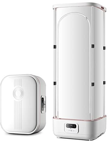 LSyySy Automatic Ironing Machine and Clothes Dryer - Portable Steam Drying Machine for Household Use - Folding Wrinkle Removal and Mite Drying