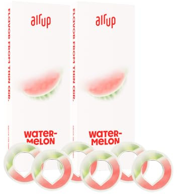 air up® Watermelon Multipack | 6x Pods | Tasting Set Flavour Pods for 30 litres of sugar-free | For original air up® bottle