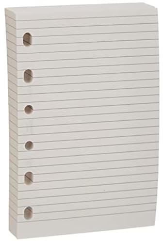 Filofax 213047 Pocket Notizpapier, liniert, 100 Blatt, weiß