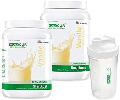 BCM Modicur+ KennlernSet - für 14 Tage Diät, alles drin! (1x BCM Modicur Start, 1x BCM Modicur Basis, 1x BCM Modicur Shaker)