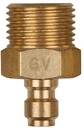 KS Tools 150.2341 Adapterstück 5/8x18 Außengewinde und 1/4 Schlauchanschluss