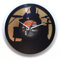 DISC'O'Clock Shallplattenuhr The Drummer Gold - Lautlos Wanduhr, einfach aufzuhängen. 100% Made in Italy Handwerkliches Produkt