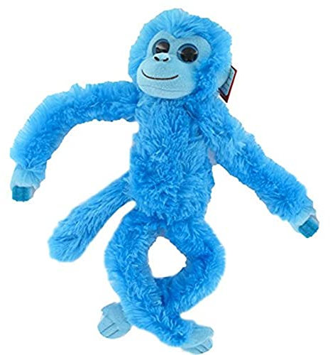 Aurora World 60202 - Hängender Chimpanse, Plüschtier, 19 Zoll, blau