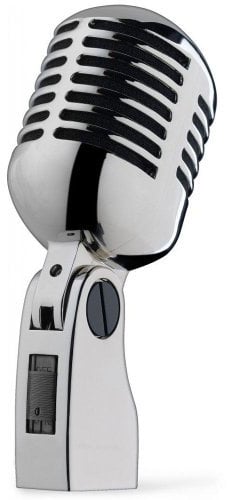 Stagg 50's Style Dynamic Stand Mounted Microphone for Vocal Pickup
