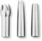 ISI 271701 Edelstahltüllen- zum Sprühen von Sahne, Desserts, Espumas, Soßen, Suppen und vieles mehr, Kaffee, Set of 3