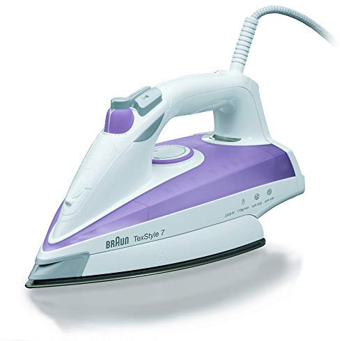 Braun 0X12711019 Fer à Repasser Plastique Gris/Lilas 28 x 11 x 14 cm