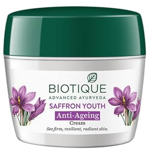 Biotique Bio Safron Dew Jugend Nourishing Day Cream für alle Hauttypen