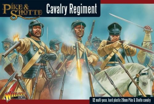 Pike & Shotte Cavalry Boxed Set - Warlord Games - 12 Hard Plastic Models