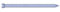 Nägel, Drahtstifte, 1,4 x 25 mm DIN 1152, Stahl, Stauchkopf, verzinkt, blau pass., 30 gramm