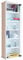 VCM Holz CD DVD Wandregal Hängeregal Wand Schrank Wandvitrine Loposa Glastür Weiß