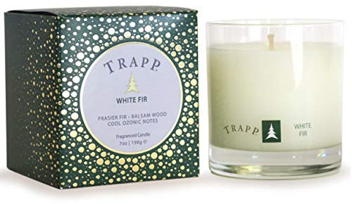 Trapp Seasonal Collection White Fir Poured Scented Candle, 7-Ounce
