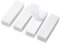 BRAVESHINE 12PCS No Nails Picture Hanging Strips Double Sided Adhesive Sticky Hook Loop Mounting Fastener Tape for Wall Floor 3x10cm, White