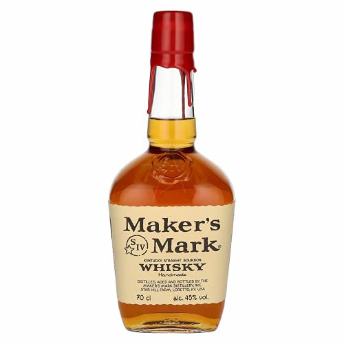 Maker's Mark | handgemachter Kentucky Straight Bourbon Whisky | weicher und vollmundiger Geschmack | 45% Vol | 700ml Einzelflasche