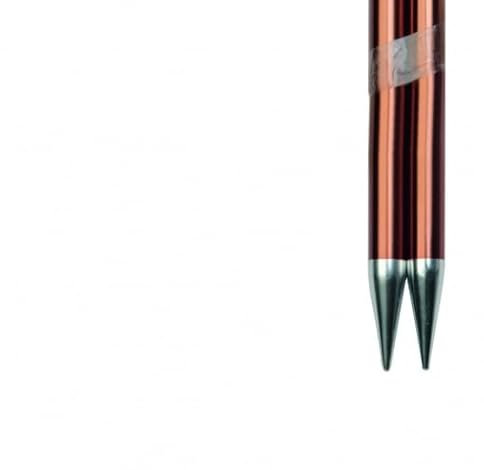 Lana Grossa Rundstricknadel Aluminium | leicht & stabil | glatte Oberfläche für müheloses Stricken | ideal für alle Garne | langlebig & komfortabel | 80/10,0