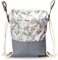 BAMBINIWELT Leichte Kinderwagentasche - Universal BEUTEL Kinderwagen Organizer mit Befestigungshaken Buggy Clips - Kleine Wickeltasche/Wickelrucksack zum Umhängen (Model l4)