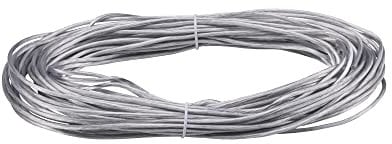 Paulmann 94589 Seilsytem Spannseil Corduo 20m isoliert 2,5qmm Seil Transparent Drahtseil Schiene