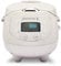 Reishunger Mini Olla Arrocera Eléctrica y Vaporera en Gris hasta 3 Personas (0.6 l) – Hervidor de Arroz con 8 Programas - Con Pantalla LED y Función Automática de Mantenimiento del Calor