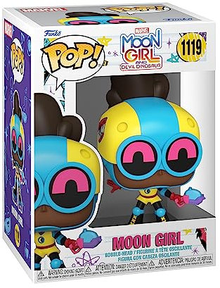 Funko POP! Marvel: Moon Girl - Moon Girl and Devil Dino - Vinyl-Sammelfigur - Geschenkidee - Offizielle Handelswaren - Spielzeug Für Kinder und Erwachsene - Comic Books Fans - Modellfigur Für Sammler