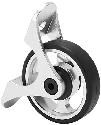 VGEBY Faltrad-Schutzblechlager Easy Wheel Ultraleichter Aluminiumlegierungs-Gummischlammentfernungs-Laufradsatz für Brompton-Fahrrad-Ersatzzubehör