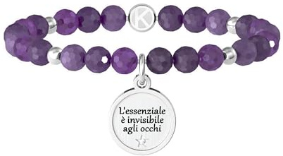 KIDULT - Bracciale Donna - L'essenziale è invisibile agli occhi - Antoine de Saint-Exupéry - 732108