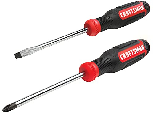 CRAFTSMAN Screwdriver Set, Bi-material, 2 Piece (CMHT65072N)