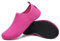 SAGUARO Badeschuhe Herren Wasserschuhe Damen Schwimmschuhe Aquaschuhe Schnell Trocknend Strandschuhe Surfschuhe Leicht Neoprenschuhe Wassersportschuhe Tauchschuhe Rosenrot Gr. 36/37 EU
