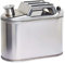 CORGLI 5L/10L/15L/20L Combustible Gasolina Gasolina Diesel Latas de Gas Tanque Contenedor de Respaldo, Bidón de Acero Inoxidable 201 para Motocicletas Automóviles Cortacésped Canotaje Camping,5L