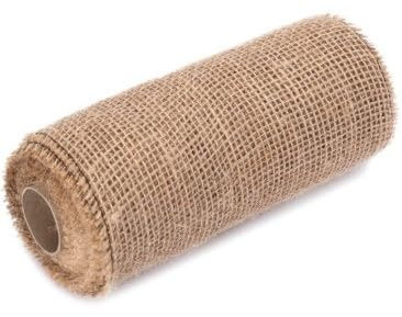 Juteband Geschenkband im Vintage Stil Juteband Dekoband zur Hochzeit. Pflanzenschutz 20cm, 5m, 180g/qm.…