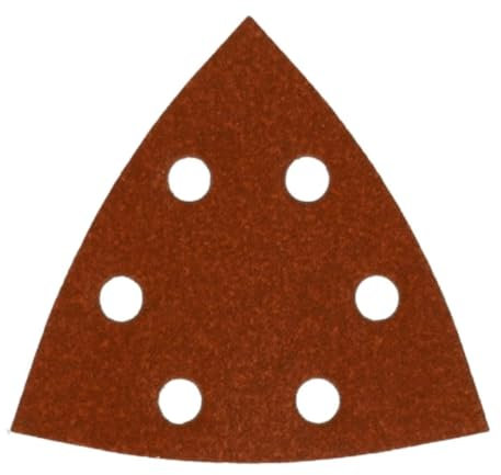 Milwaukee Lot de 10 feuilles abrasives pour ponceuse delta 93 x 93 mm K180 6 trous