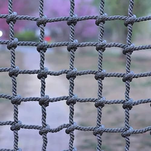 Kletternetz kinder outdoor Klettergerüstnetz, Kinderschutz-Sicherheitsnetz, verschleißfestes Seil-Kletternetz for Kinder im Innen- und Außenbereich für Freiensport-Entwicklungstraining, Garten,Outdo (