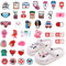 38 Stücke Schuhanstecker, Medizinisches Schuhe Charme für Kinder Crocs, Schuh Anstecker, Schuhdekoration Schuh Anhänger, Krankenschwester Zubehör für Frauen und Männer Clog Schuhe DIY Dekorationen
