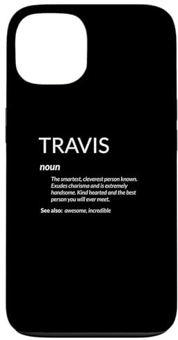 Travis Is The Best Funny Name Definition Travis Hülle für iPhone 13